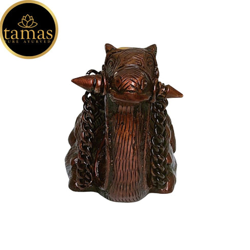 Tamas Brass MohanJodero Elegant Brown Finish Sitting Camel Sculpture (Brown)