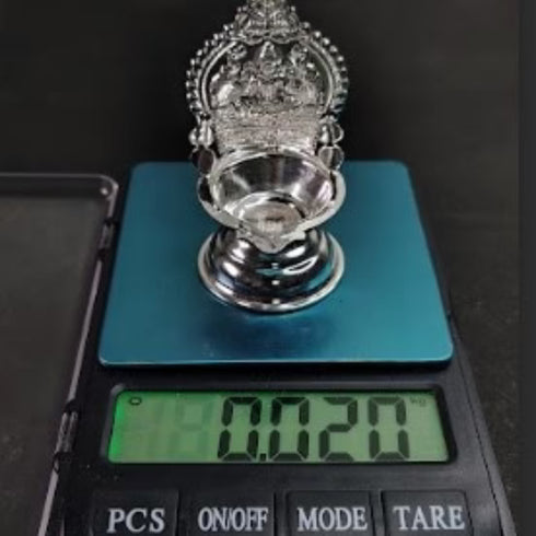Pure Silver Kamakshi Diya 20g