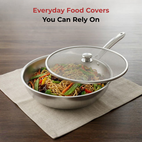 Vinod Stainless Steel Net Cover 2 pieces 10 No