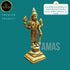 Tamas Brass Standing Lord Vishnu Statue/Idol