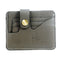 Vhaanfootwear Grey Color Artisanal Luxe Special Card Holder Handcrafted Luxury with RFID Protection