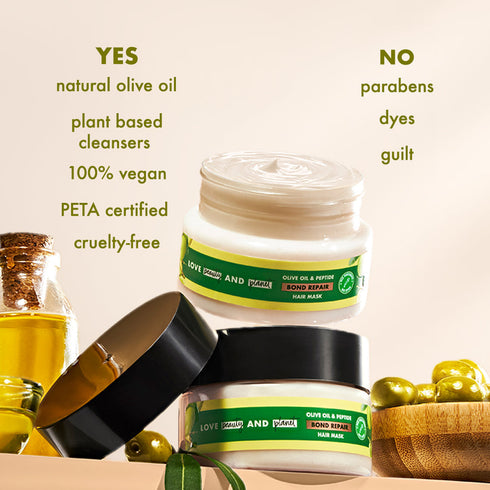 Love Beauty And Planet Olive oil and Peptide Hair Mask