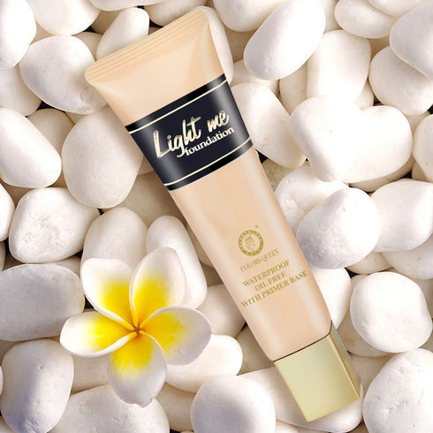 Colors Queen Light Me Oil Free Waterproof Foundation | 50 ML