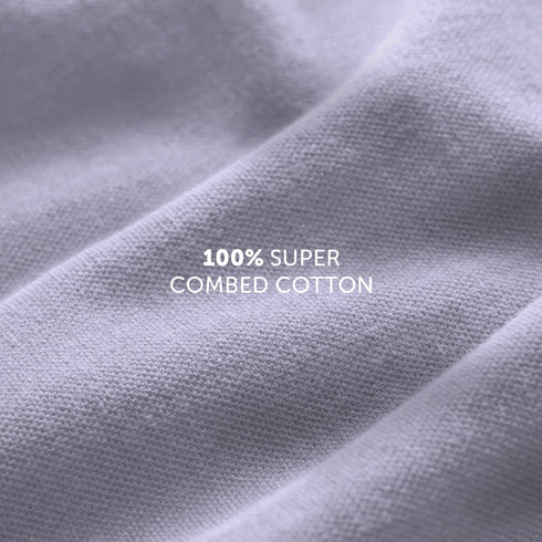 XYXX Pace Combed Cotton T-shirts Misty Lilac