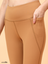 Wiselife Active Fitted Leggings (Brown)
