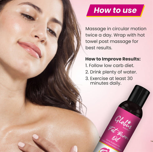 Globus Remedies Fat Burn Oil Slimming oil for Body Shaping
