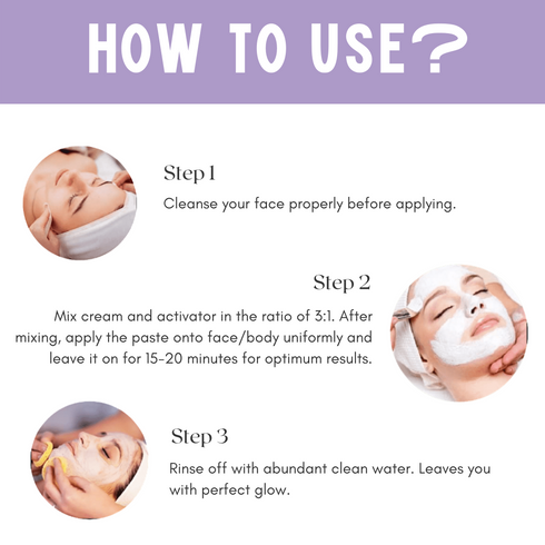 Skin Secrets Lacto Bleach Cream to Reduce Tanning & Pigmentation