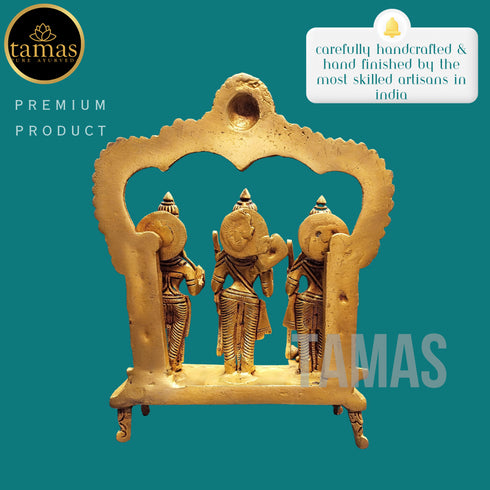 Tamas Brass Ram Darwar Statue