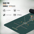 Wiselife PU Alignment & Natural Rubber Yoga Mat 6mm