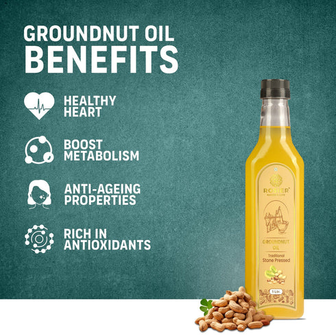 ROSIER Stone Pressed Groundnut Oil