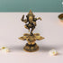 Brass Dancing Ganesha Statue 0.6Kg