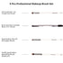Praush 9 Pcs Professional Makeup Brush Set (Face + Eye)