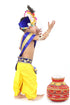 Raj Fancy Dresses Baby Krishna Dress for Janmashtami with Krishna Mukut