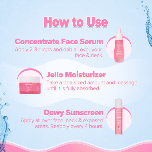 Aqualogica Radiance+ Daily Trio