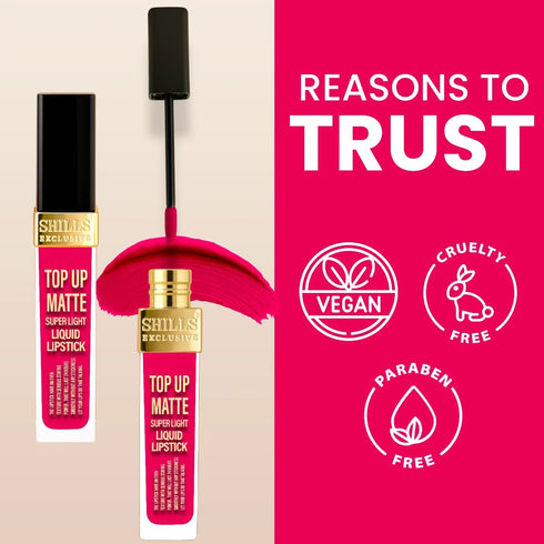 Shills Professional Top Up Matte Lipstick