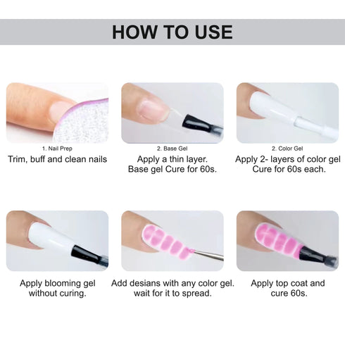 Shills Professional Blossom Gel Square