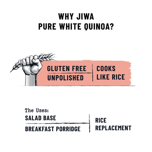 Jiwa Pure White Quinoa