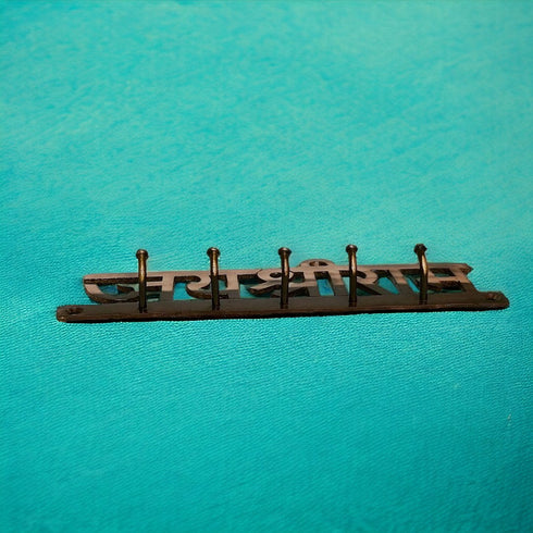 Tamas Brass Jai Shree Ram Key Holder (Brown)