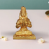 Brass Parvati Ji Idol Statue 0.11Kg
