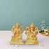 Brass Laxmi Ganesh Pair God Idol Statue 0.4Kg