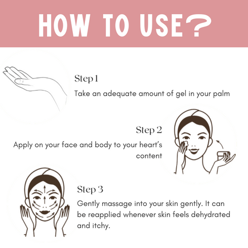 Skin Secrets Rose Facial Massage Gel