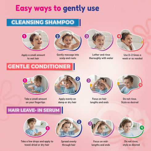 Kt Kids Peppa Pig Kids Hair Care Kit With a Fancy Gift Bag Free Peppa pig KeyChain