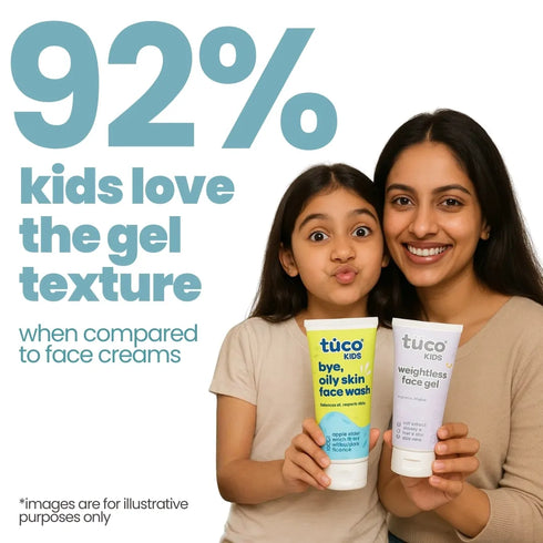 Tuco Nongreasy face Wash + Face Gel Combo