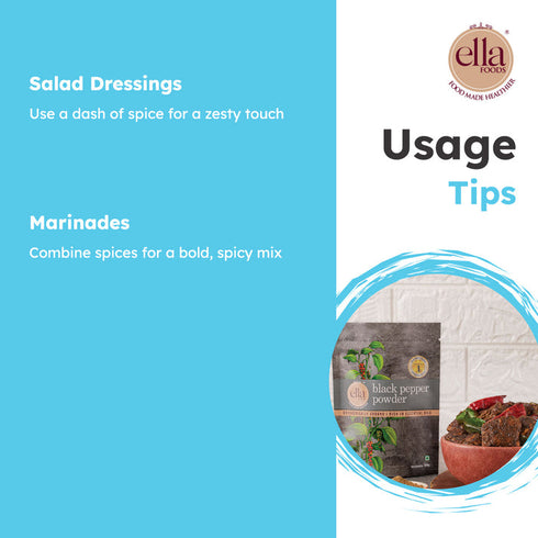 Ella Foods Black Pepper Powder