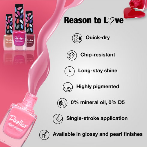 Dazller Cosmetics Chic & Cute Nail Polish