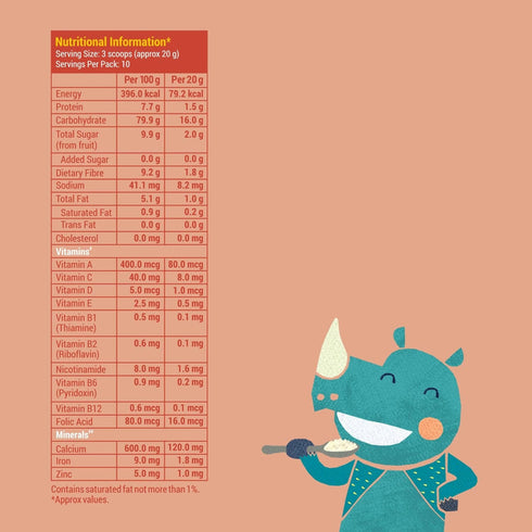 Slurrp Farm Ragi, Almond and Banana Cereal