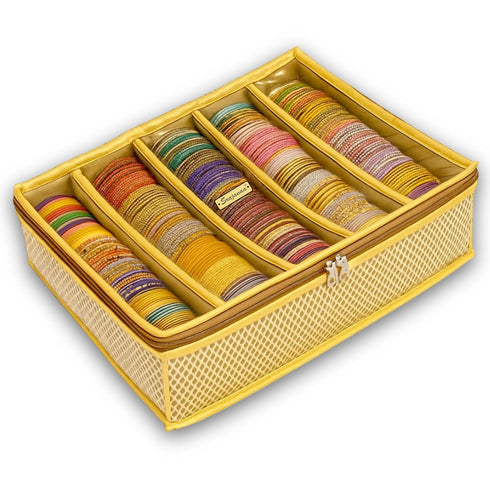 5 Rod Bangle Organizer Box for Women