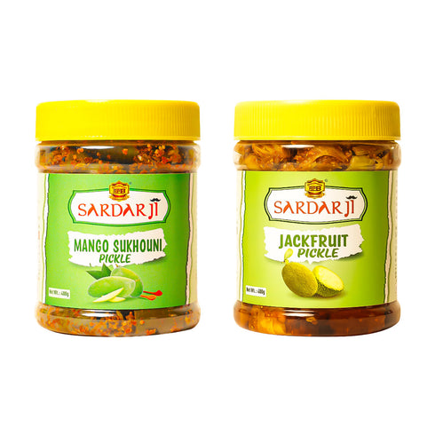Sardar Ji Papad Mango Sukhoni and Jackfruit Combo Pack