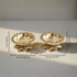 Brass Padma Diyas set