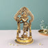 Brass Krishna Standing Darbar Sf Antique 5.24Kg