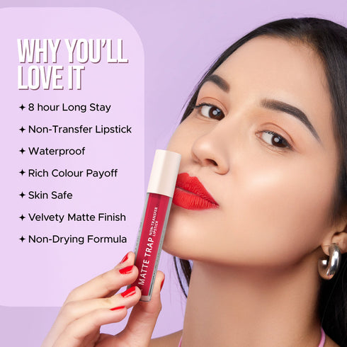 Hilary Rhoda Matte Trap Liquid Lipstick