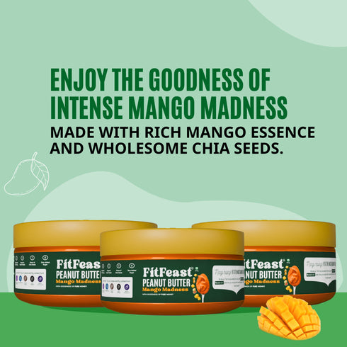 Fitfeast Mango Madness Peanut Butter 150g