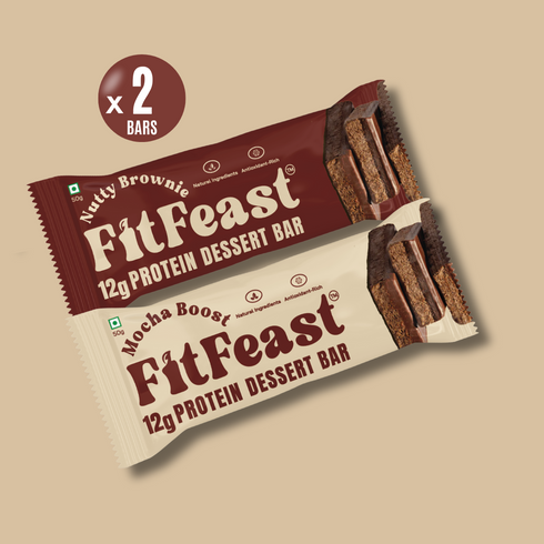 Fitfeast Protein Bars Assorted (Pack of 2)