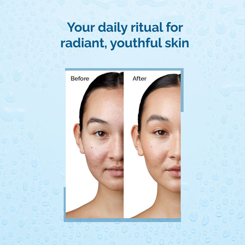 Globus Naturals Retinol Rice Peptide Face Wash