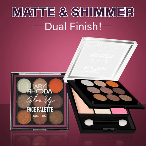 Hilary Rhoda Glow Up Face Palette