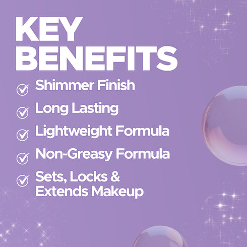 Hilary Rhoda Shimmer Stay Makeup Fixer