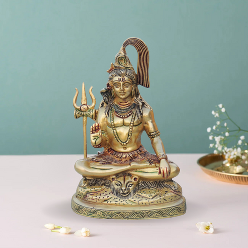 Brass Shiv Ji Statue 2Kg