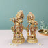 Brass Radha Krishna God Idol Statue 6.12Kg