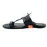 Vhaanfootwear Single wadi Dark Black Pure Leather Kapashi Kolhapuri Chappal For Men Vhaan