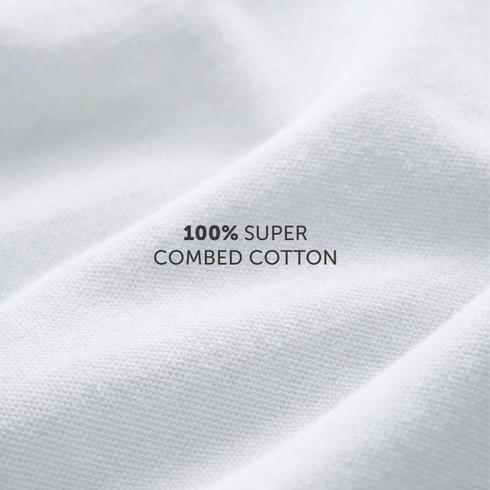 XYXX Pace Combed Cotton T-shirts Polar White
