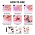Shills Professional Glossy Solid Color Nails Sharp Almond(SPN605-SPN630)