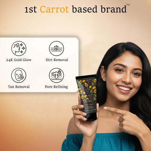 Karrot 24K Gold Face Scrub