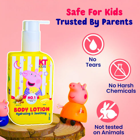 Kt Kids Peppa Pig Gentle Body Lotion