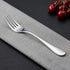 Vinod Decora Stainless Steel Dinner Fork Set of 12 Piece Heavy Gauge Steel Mirror Finish Rust Free Tough Strong and Durable