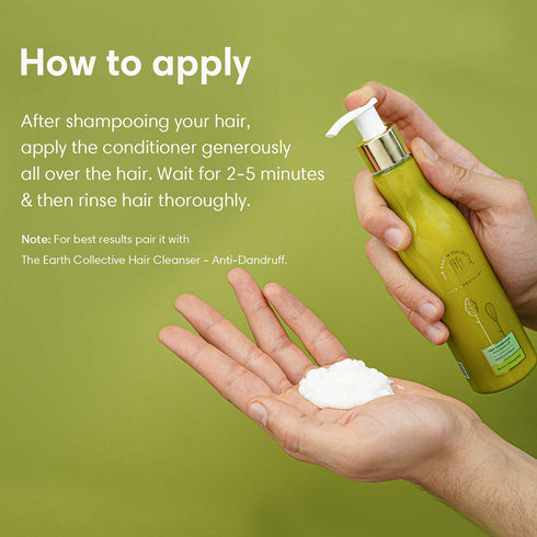 Theearthcollective in Anti Dandruff Hair Conditioner Neem & Fenugreek