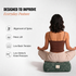 Wiselife Yoga Rectangle Bolster